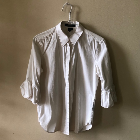Ralph Lauren 3/4 puff sleeve blouse - Picture 4 of 7